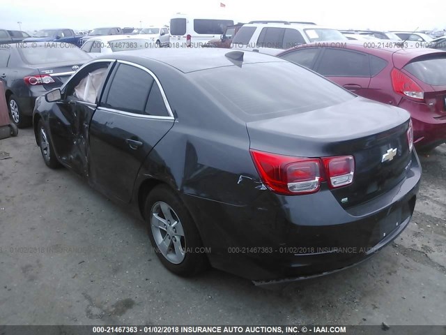 1G11A5SL5FF146253 - 2015 CHEVROLET MALIBU LS GRAY photo 3