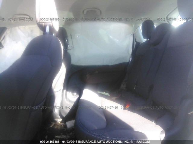 ZFBCFADH0EZ006985 - 2014 FIAT 500L TREKKING WHITE photo 8