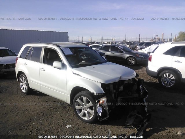 JS3TE0D74B4100234 - 2011 SUZUKI GRAND VITARA JLX WHITE photo 1