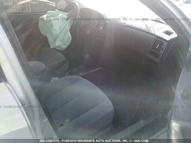 KMHDN46D25U000016 - 2005 HYUNDAI ELANTRA GLS/GT SILVER photo 5