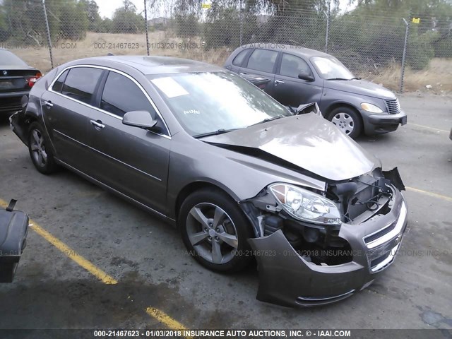 1G1ZC5EU1CF299192 - 2012 CHEVROLET MALIBU 1LT 灰色 照片 1