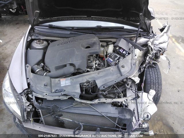 1G1ZC5EU1CF299192 - 2012 CHEVROLET MALIBU 1LT 灰色 照片 10