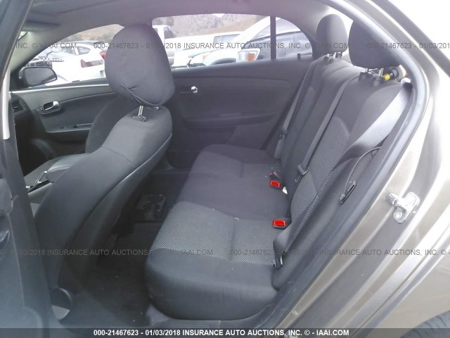 1G1ZC5EU1CF299192 - 2012 CHEVROLET MALIBU 1LT 灰色 照片 8