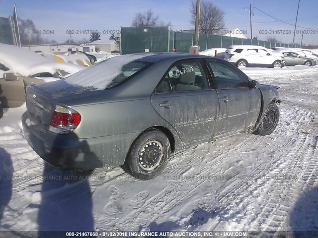 4T1BE32K75U583866 - 2005 TOYOTA CAMRY LE/XLE/SE BEIGE photo 4