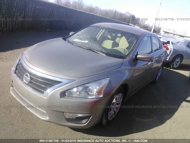 1N4AL3AP4EC272958 - 2014 NISSAN ALTIMA 2.5/S/SV/SL GOLD photo 2