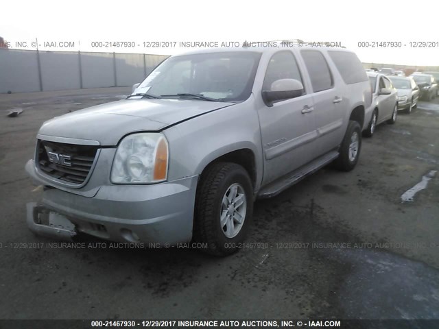 1GKFK16357J363382 - 2007 GMC YUKON XL K1500 TAN photo 2