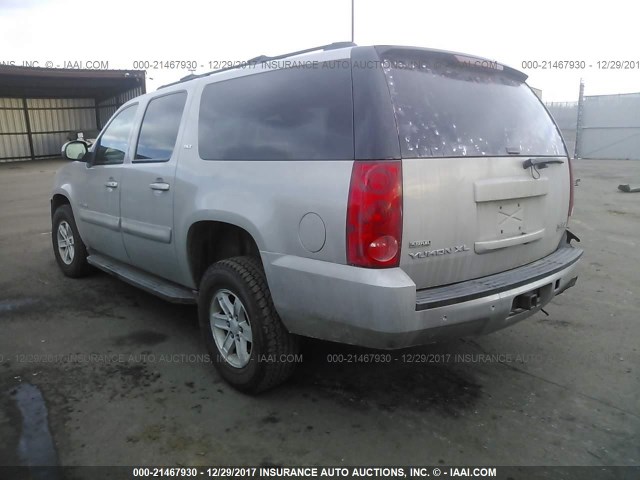 1GKFK16357J363382 - 2007 GMC YUKON XL K1500 TAN photo 3