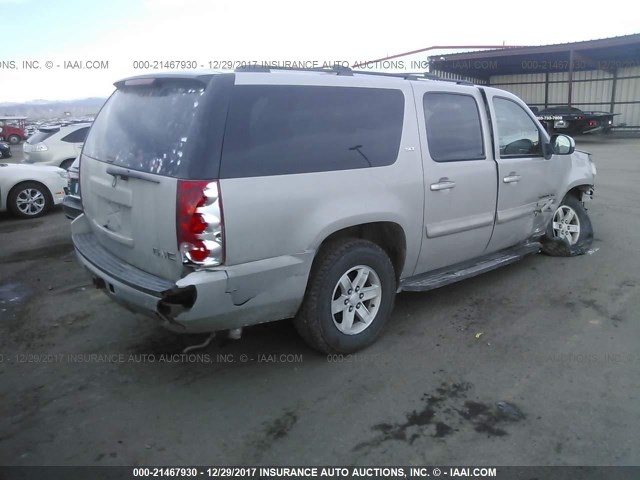 1GKFK16357J363382 - 2007 GMC YUKON XL K1500 TAN photo 4