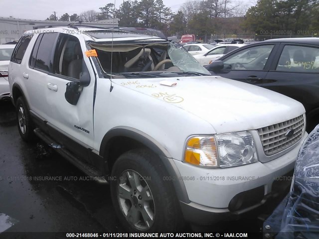 1FMZU74KX4UA36059 - 2004 FORD EXPLORER EDDIE BAUER WHITE photo 1