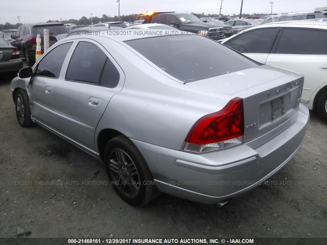 YV1RS592892721309 - 2009 VOLVO S60 2.5T SILVER photo 3