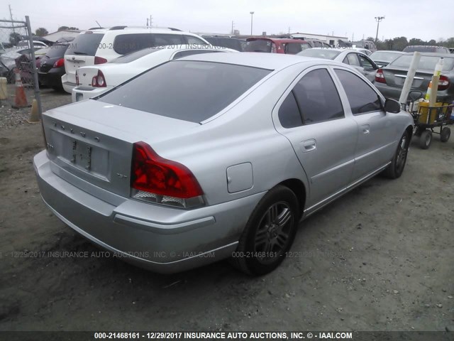YV1RS592892721309 - 2009 VOLVO S60 2.5T SILVER photo 4