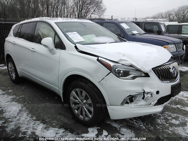 LRBFXDSA8HD145342 - 2017 BUICK ENVISION ESSENCE Սպիտակ լուսանկար 1