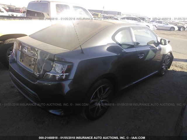 JTKJF5C79F3088829 - 2015 TOYOTA SCION TC 灰色 照片 4