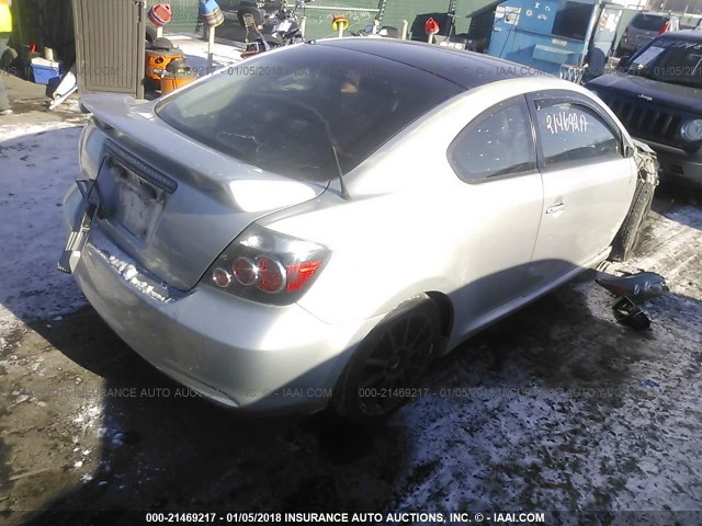 JTKDE167090288444 - 2009 TOYOTA SCION TC ვერცხლისფერი ფოტო 4