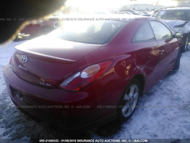 4T1CA38P06U092155 - 2006 TOYOTA CAMRY SOLARA SE/SLE 红色 照片 4