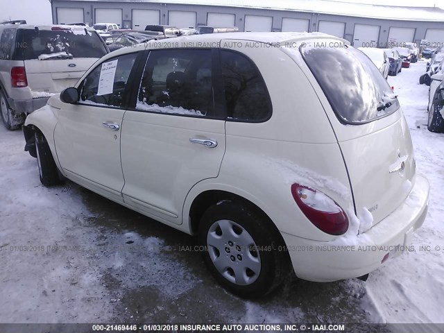 3A4FY58B67T542961 - 2007 CHRYSLER PT CRUISER TOURING CREAM photo 3