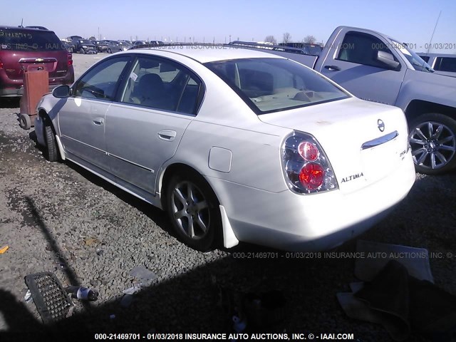 1N4BL11D25N903354 - 2005 NISSAN ALTIMA SE/SL/SE-R WHITE photo 3