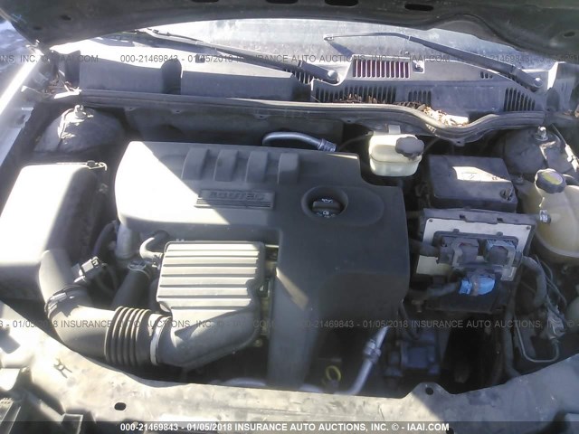 1G8AN15FX6Z114322 - 2006 SATURN ION LEVEL 2 SILVER photo 10