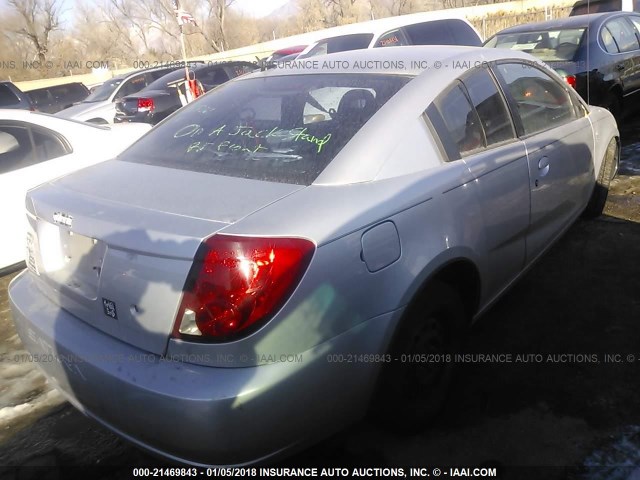 1G8AN15FX6Z114322 - 2006 SATURN ION LEVEL 2 SILVER photo 4