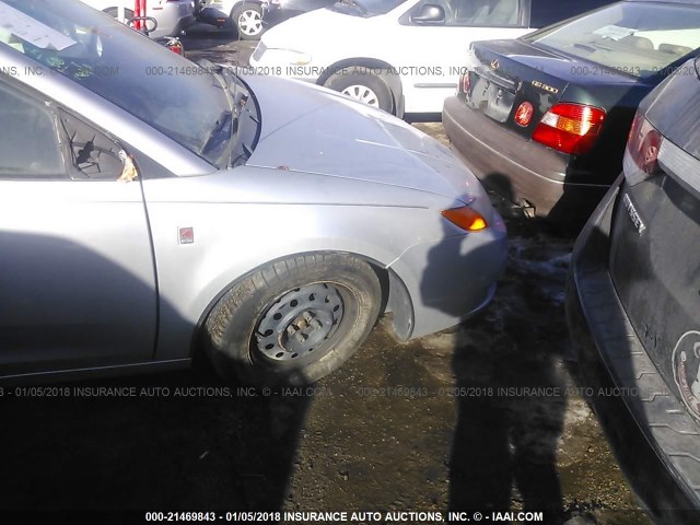 1G8AN15FX6Z114322 - 2006 SATURN ION LEVEL 2 SILVER photo 6