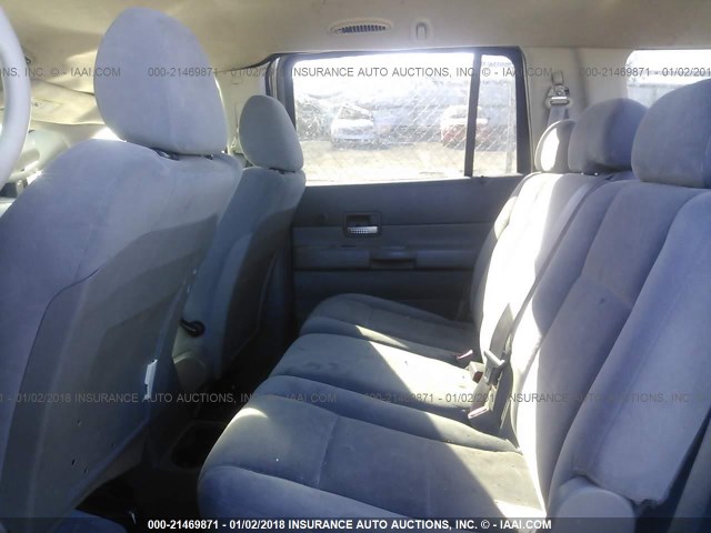 1D4HD48N34F167103 - 2004 DODGE DURANGO SLT GRAY photo 8