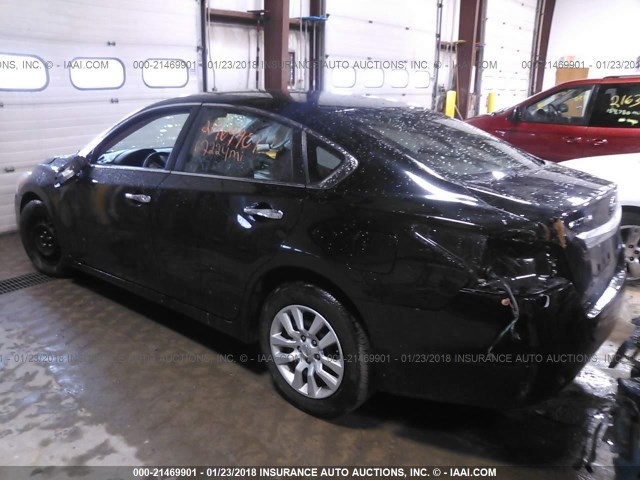 1N4AL3AP9DC123542 - 2013 NISSAN ALTIMA 2.5/S/SV/SL BLACK photo 3