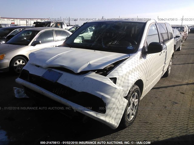 2C4RDGBG5CR224390 - 2012 DODGE GRAND CARAVAN SE WHITE photo 2