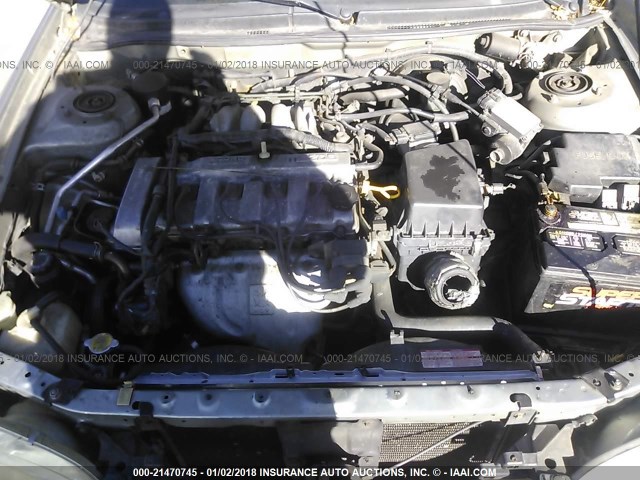 1YVGF22C3X5818331 - 1999 MAZDA 626 ES/LX SILVER photo 10