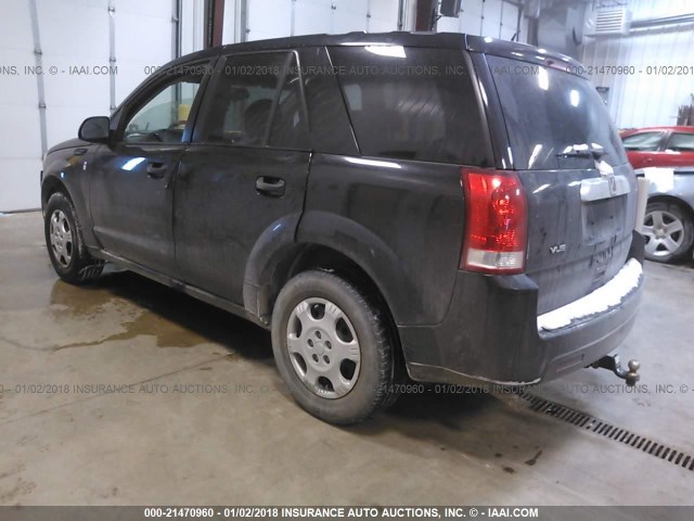 5GZCZ33D16S857345 - 2006 SATURN VUE BLACK photo 3