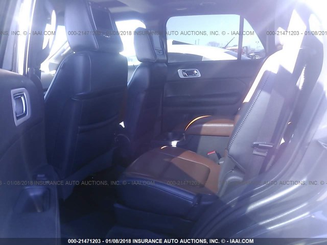 1FMHK7F86BGA92630 - 2011 FORD EXPLORER LIMITED 灰色 照片 8