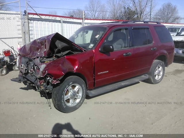 1FMZU63K24UA12236 - 2004 FORD EXPLORER XLT/XLT SPORT/NBX 红色 照片 2