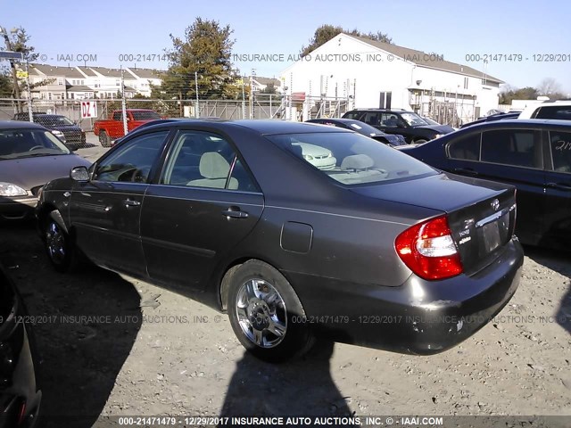 4T1BE30K13U674065 - 2003 TOYOTA CAMRY LE/XLE/SE 灰色 照片 3