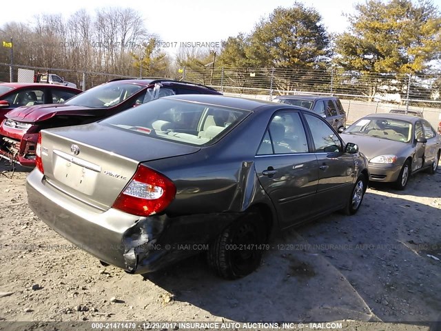 4T1BE30K13U674065 - 2003 TOYOTA CAMRY LE/XLE/SE 灰色 照片 4