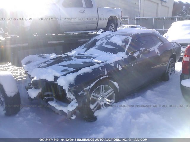 2C3CDYAG2DH680596 - 2013 DODGE CHALLENGER SXT GRAY photo 2