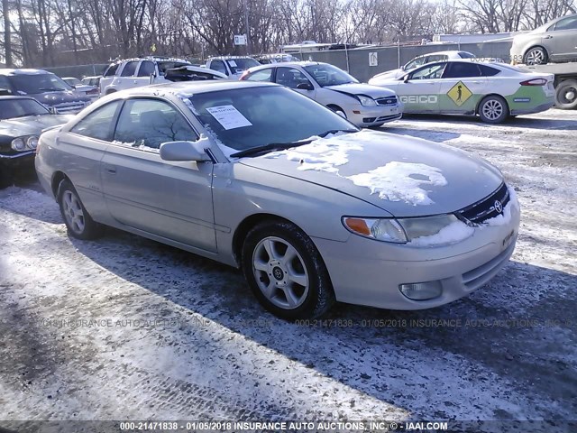 2T1CF22P5YC338092 - 2000 TOYOTA CAMRY SOLARA SE/SLE Gümüş foto 1