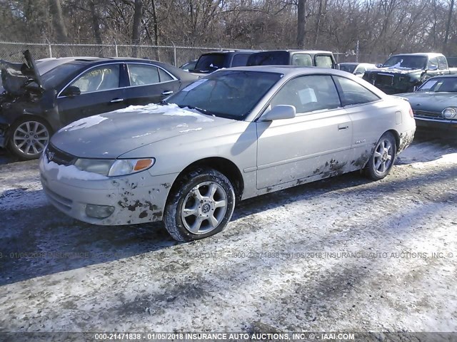 2T1CF22P5YC338092 - 2000 TOYOTA CAMRY SOLARA SE/SLE Gümüş foto 2