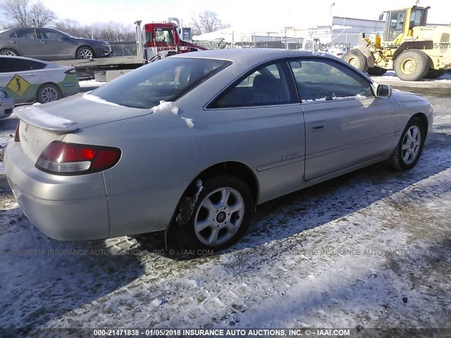 2T1CF22P5YC338092 - 2000 TOYOTA CAMRY SOLARA SE/SLE Gümüş foto 4