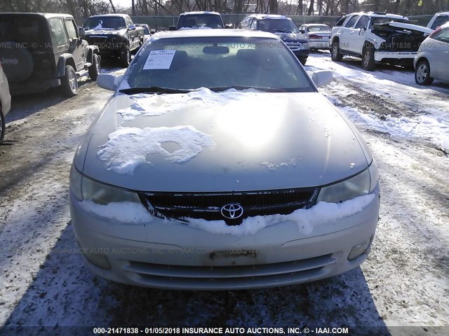 2T1CF22P5YC338092 - 2000 TOYOTA CAMRY SOLARA SE/SLE Gümüş foto 6