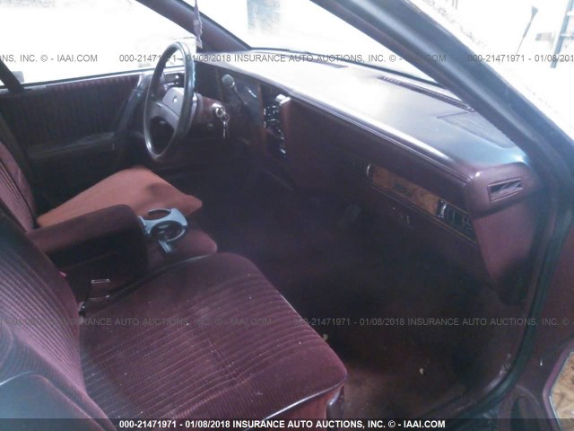 1G4AG54N2P6436368 - 1993 BUICK CENTURY SPECIAL BURGUNDY photo 5