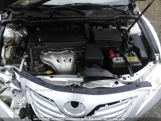 4T1BE46K39U862883 - 2009 TOYOTA CAMRY SE/LE/XLE 银色 照片 10