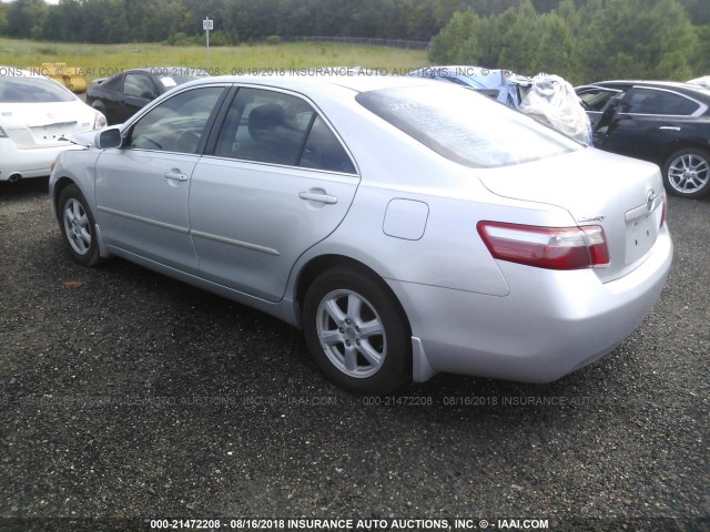 4T1BE46K39U862883 - 2009 TOYOTA CAMRY SE/LE/XLE 银色 照片 3