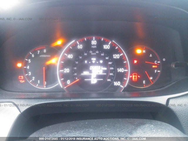 1HGCR2F5XGA013281 - 2016 HONDA ACCORD SPORT შავი ფოტო 7