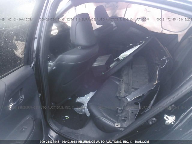 1HGCR2F5XGA013281 - 2016 HONDA ACCORD SPORT შავი ფოტო 8