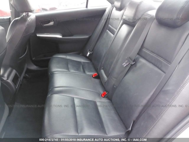 4T1BF1FK5CU153908 - 2012 TOYOTA CAMRY SE/LE/XLE 白色 照片 8