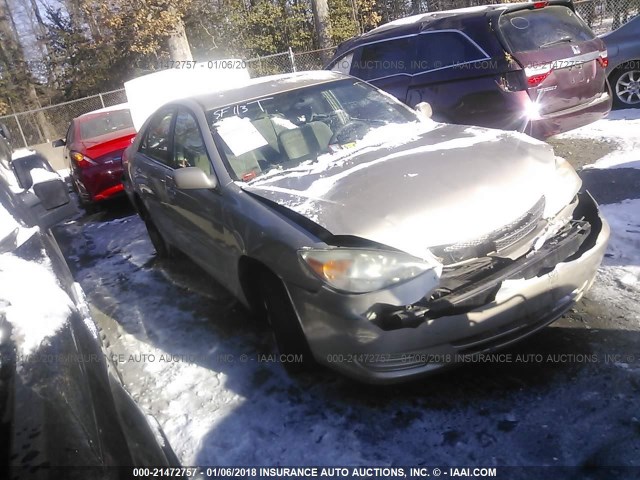 4T1BE32K84U933956 - 2004 TOYOTA CAMRY LE/XLE/SE GOLD photo 1
