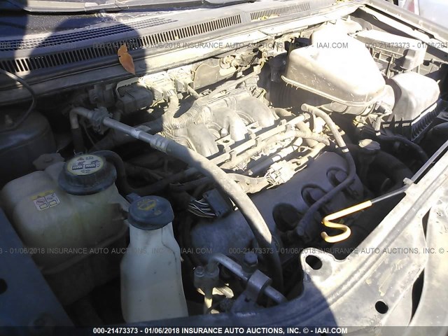 2FMDK36C78BA38278 - 2008 FORD EDGE SE SILVER photo 10