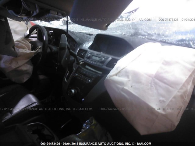 5FNRL5H61DB054564 - 2013 HONDA ODYSSEY EXL ნაცრისფერი ფოტო 5