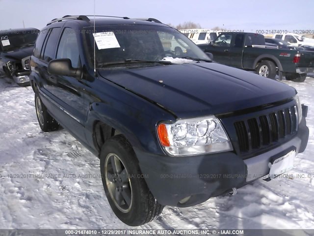 1J4GW48SX4C181228 - 2004 JEEP GRAND CHEROKEE LAREDO/COLUMBIA/FREEDOM 蓝色 照片 1