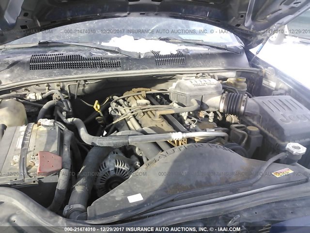 1J4GW48SX4C181228 - 2004 JEEP GRAND CHEROKEE LAREDO/COLUMBIA/FREEDOM 蓝色 照片 10