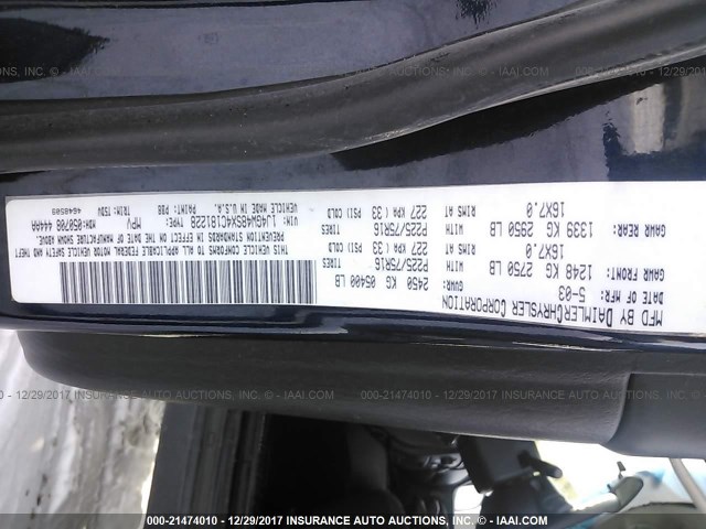 1J4GW48SX4C181228 - 2004 JEEP GRAND CHEROKEE LAREDO/COLUMBIA/FREEDOM 蓝色 照片 9